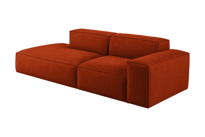 Elo Left Chaise Sofa in Roni Poppy