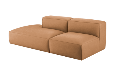 Elo Left Open Chaise Sofa in Marfa Les Yeux