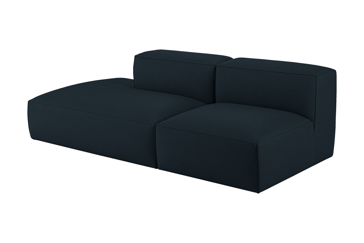 Elo Left Open Chaise Sofa in Marfa Tenerife