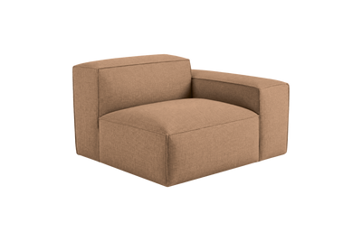 Elo Chair One Arm Right in Roni Biscotti
