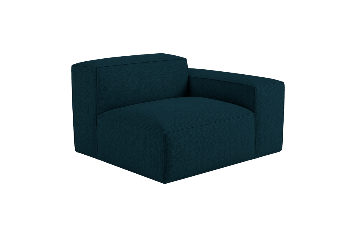 Elo Chair One Arm Right in Roni Deep Lake