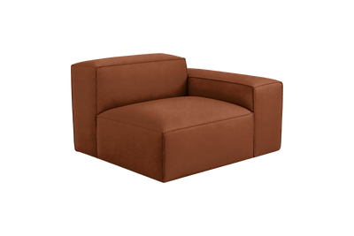 Elo Chair One Arm Right in Dante Hazel