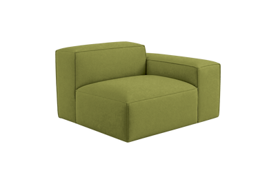 Elo Chair One Arm Right in Fresco Key Lime