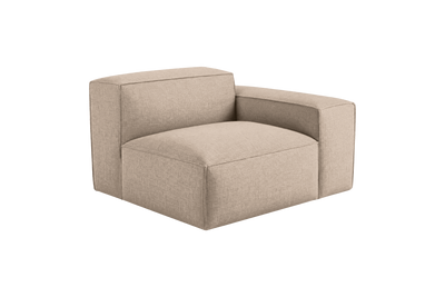 Elo Chair One Arm Right in Roni Pine Nut