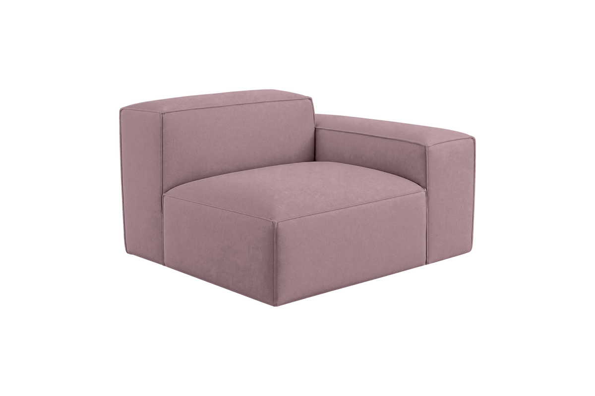 Elo Chair One Arm Right in Fresco Saint-Tropez