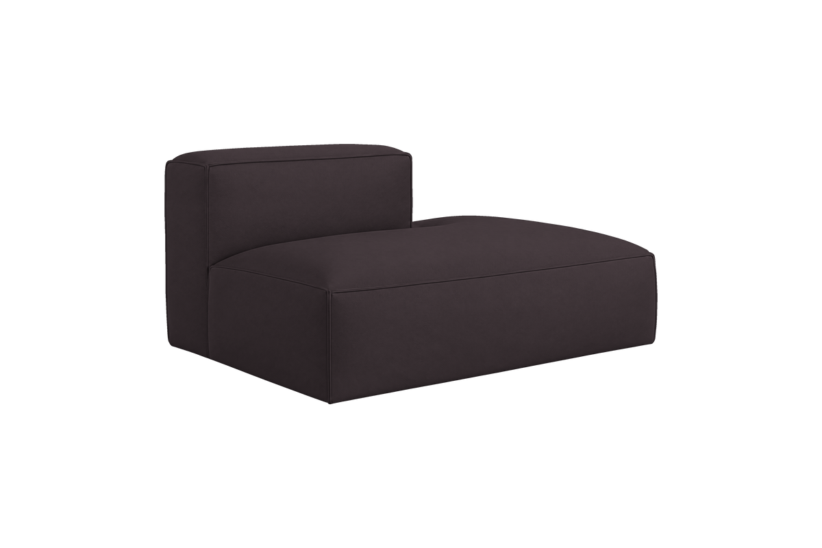 Elo Chaise Right in Dante Charcoal