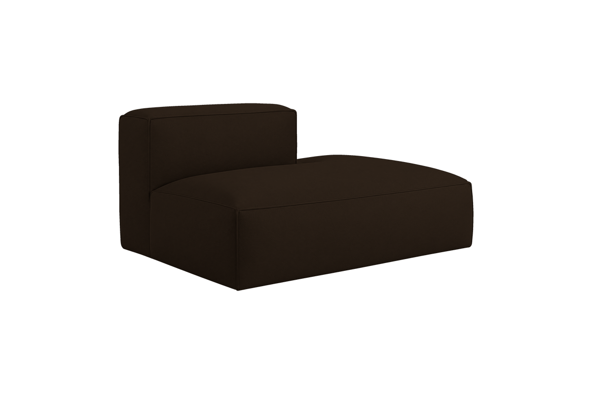 Elo Chaise Right in Marfa Charcoal