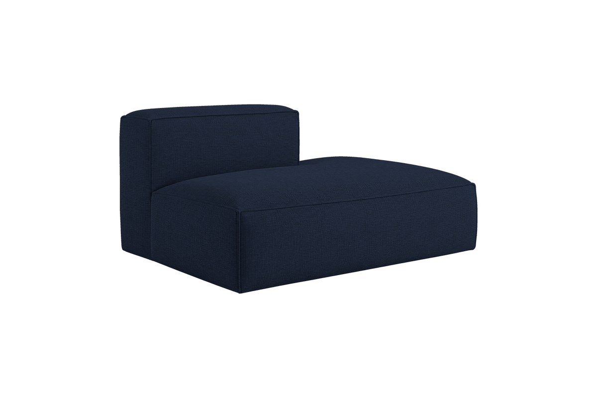 Elo Chaise Right in Roni Ember Blue