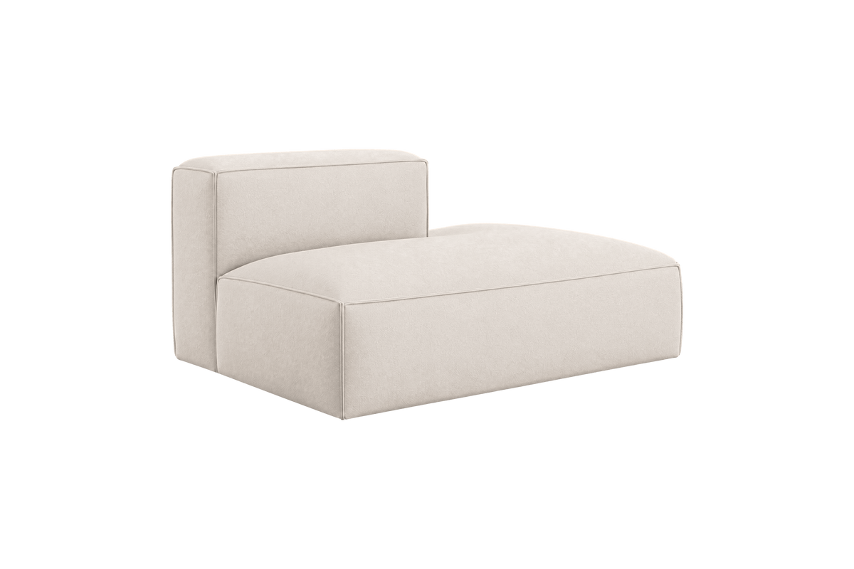 Elo Chaise Right in Fresco Milky