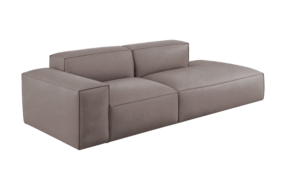 Elo Right Chaise Sofa in Dante Cos