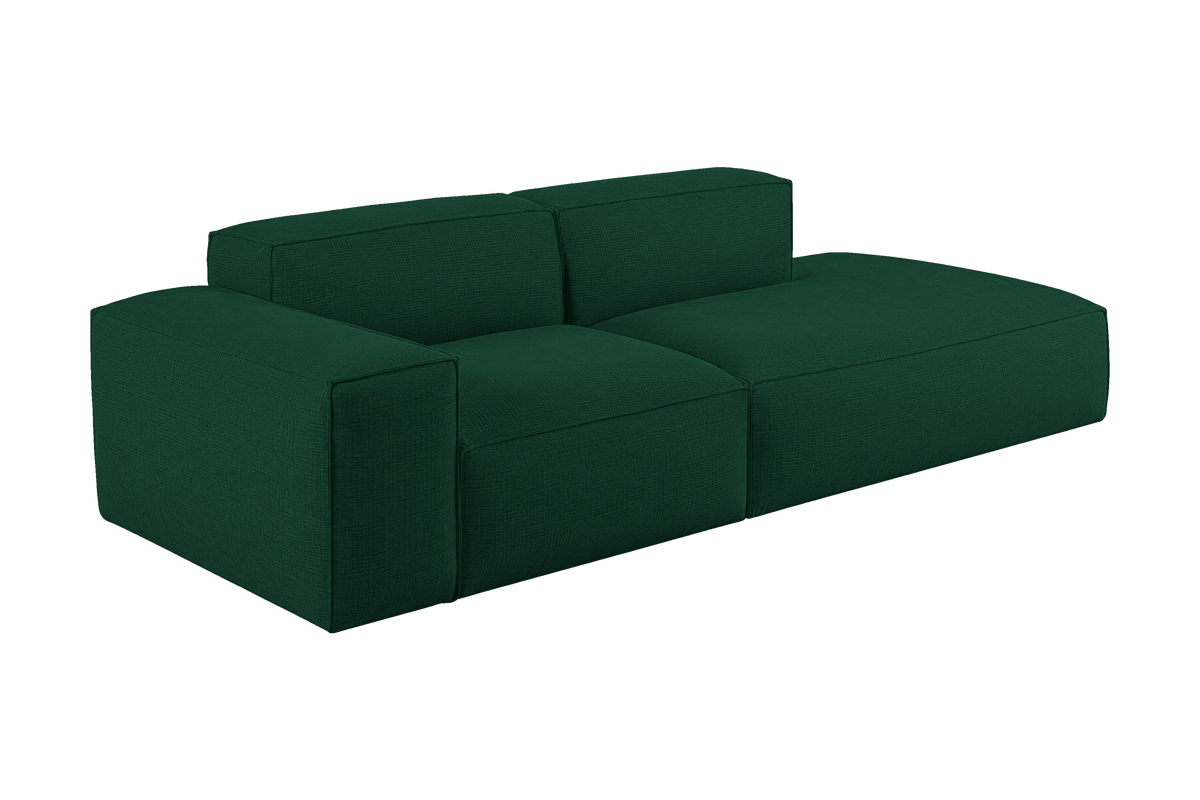 Elo Right Chaise Sofa in Roni Frog