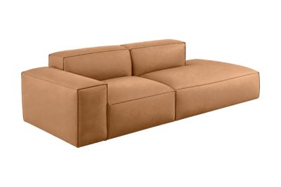 Elo Right Chaise Sofa in Dante Les Yeux