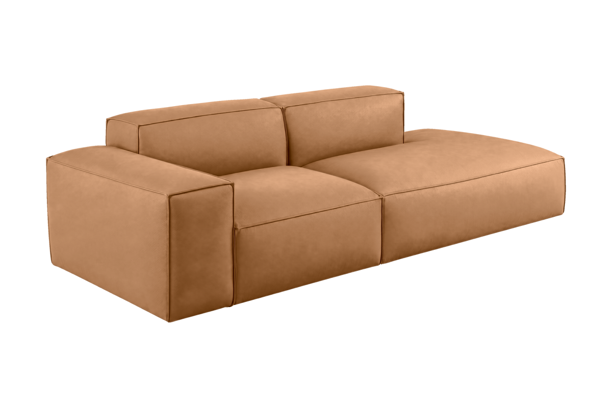 Elo Right Chaise Sofa in Dante Les Yeux