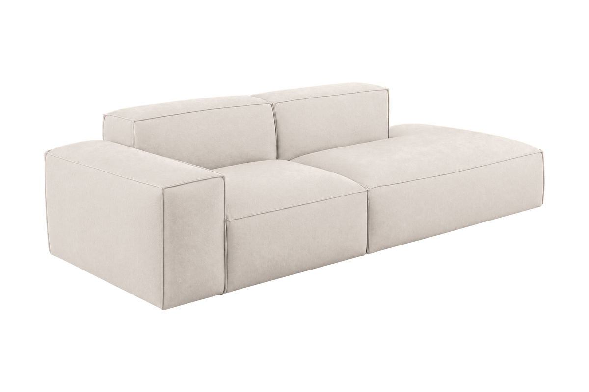 Elo Right Chaise Sofa in Fresco Milky