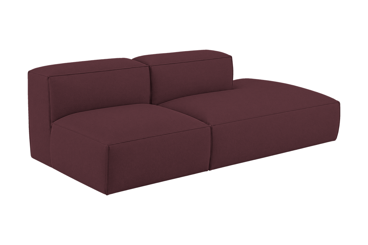 Elo Right Open Chaise Sofa in Fresco Figaro