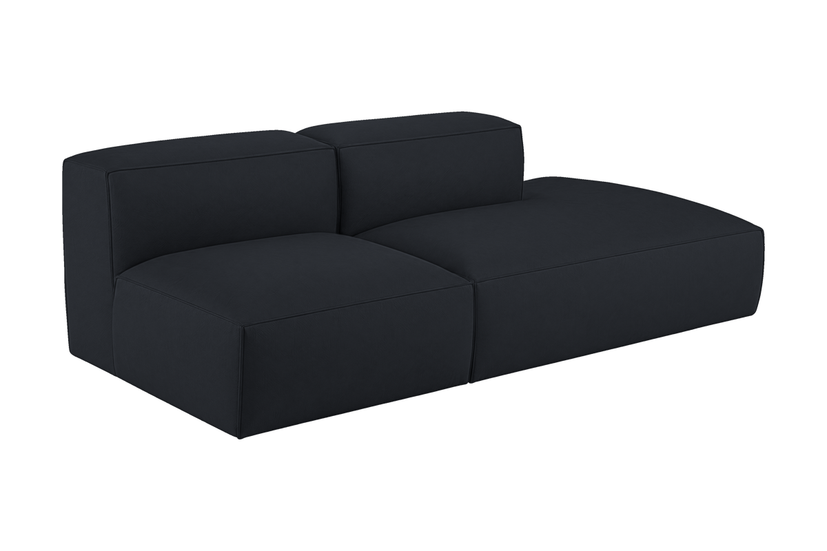 Elo Right Open Chaise Sofa in Marfa Lola