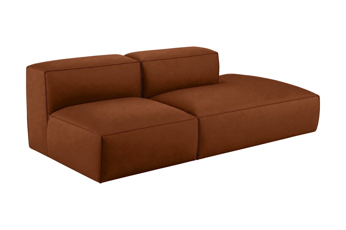 Elo Right Open Chaise Sofa in Marfa Pluto