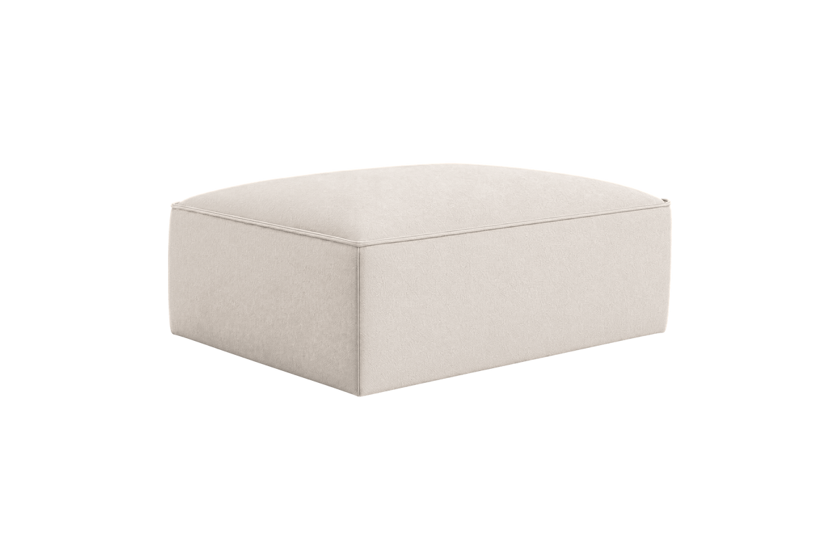 Fred Footstool in Fresco Milky