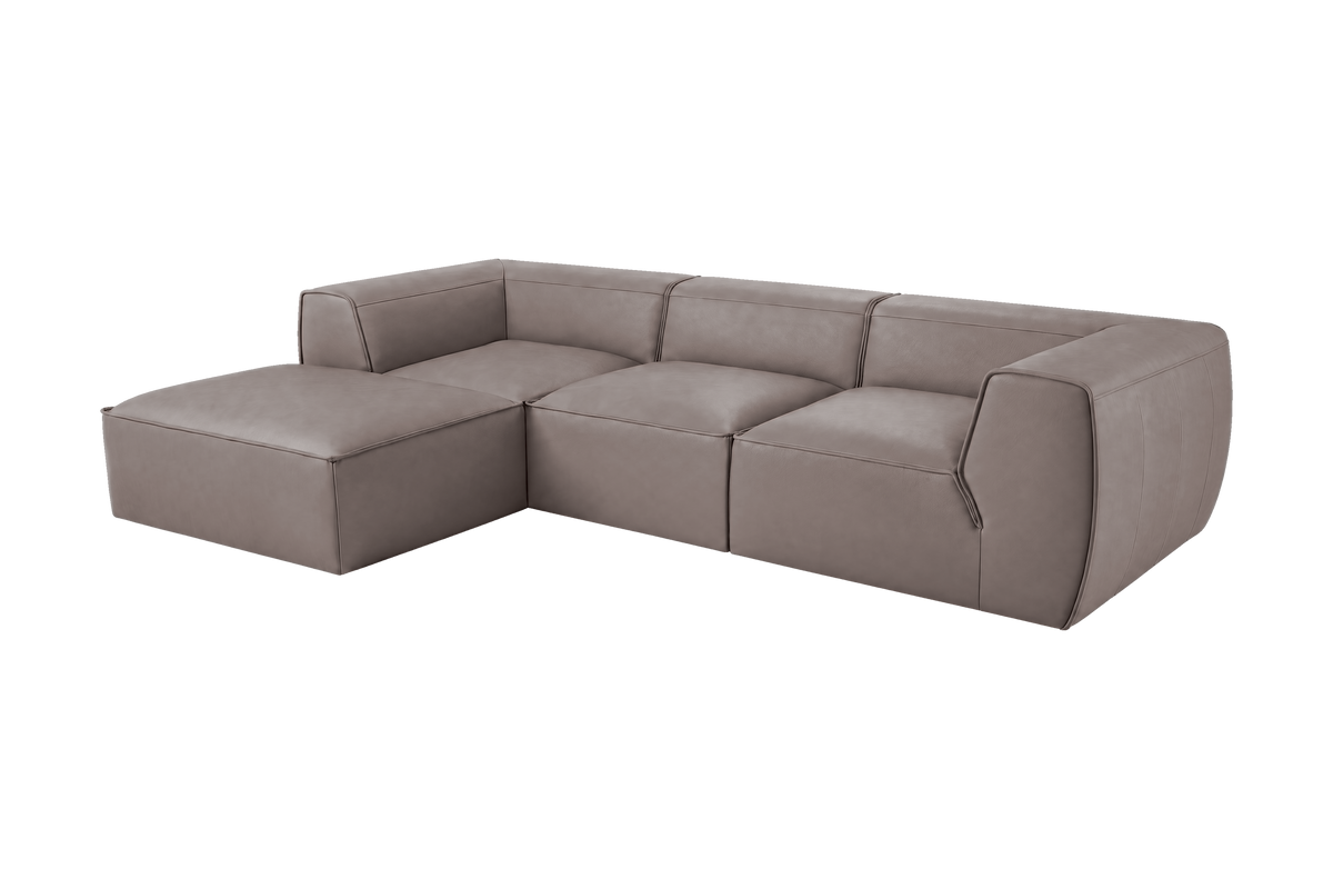 Fred Large Left Chaise in Dante Cos