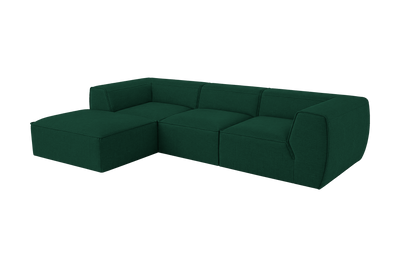 Fred Large Left Chaise in Roni Frog