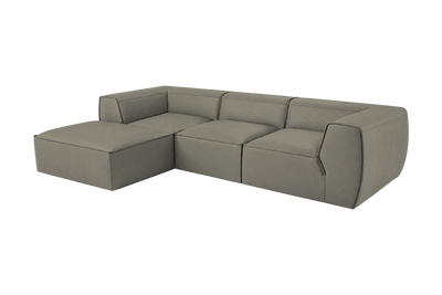 Fred Large Left Chaise in Felix Glace