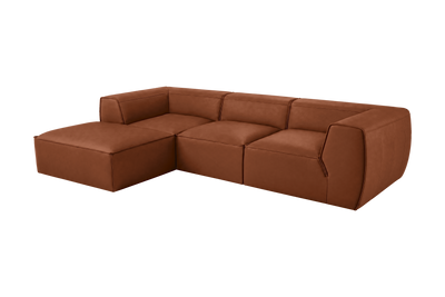 Fred Large Left Chaise in Dante Hazel