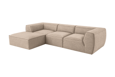 Fred Large Left Chaise in Roni Pine Nut
