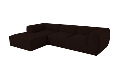 Fred Large Left Chaise in Mosquito Terra