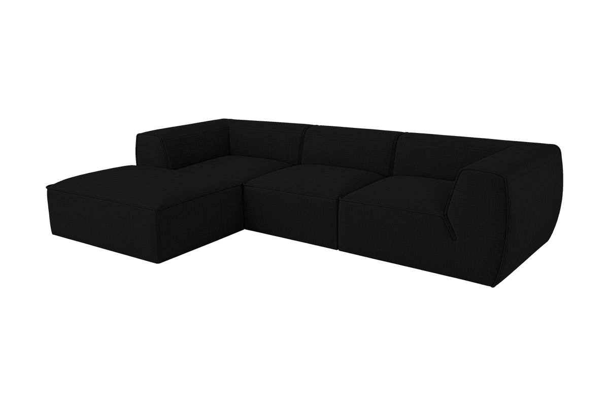 Fred Large Left Chaise in Mosquito Yves