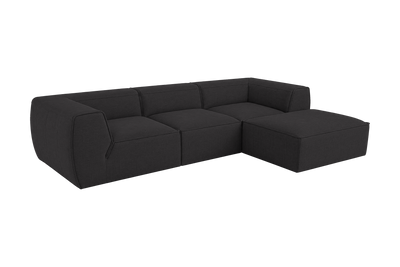 Fred Large Right Chaise in Roni Ember