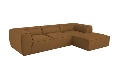 Fred Large Right Chaise in Felix Pisco