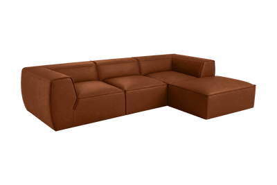 Fred Large Right Chaise in Marfa Pluto