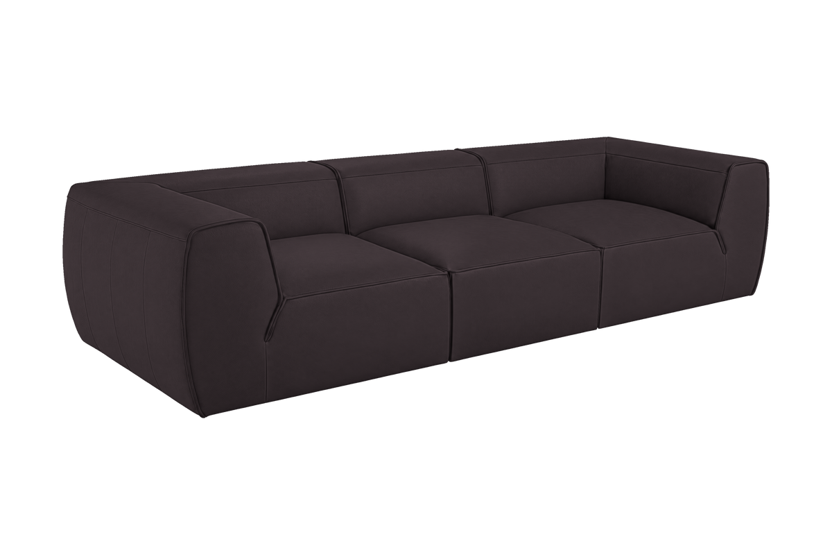 Fred Large Sofa in Dante Charcoal