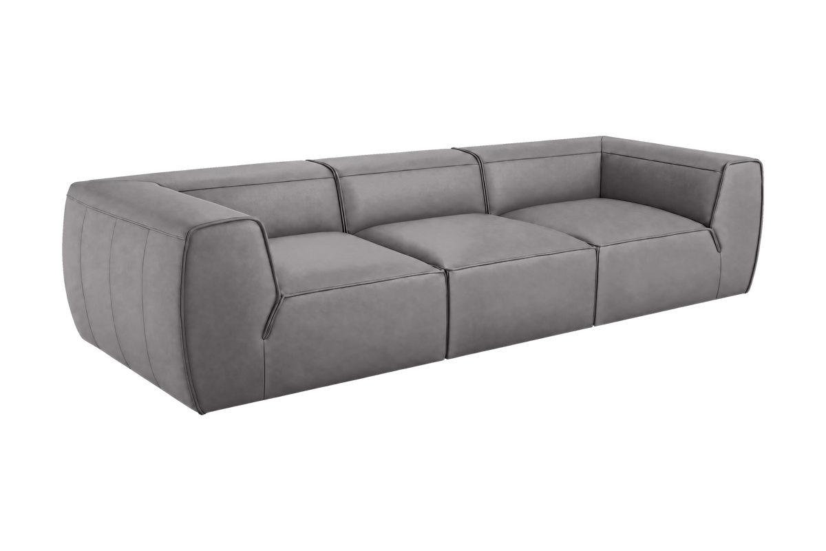 Fred Large Sofa in Dante Meteor