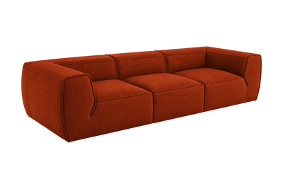 Fred Large Sofa in Roni Poppy