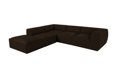 Fred Left Bumper Sectional in Marfa Charcoal