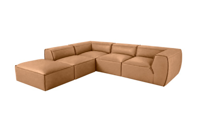 Fred Left Bumper Sectional in Dante Les Yeux