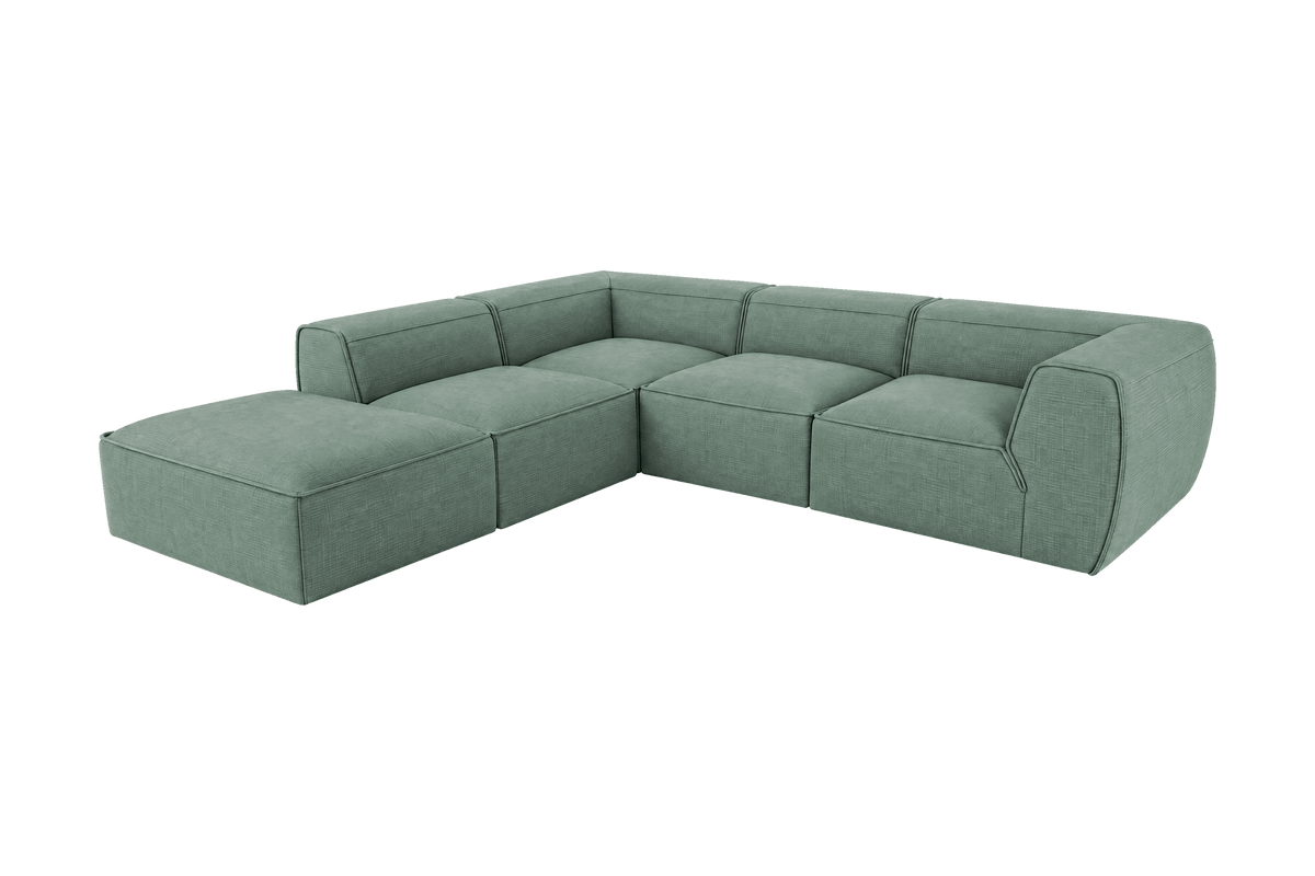 Fred Left Bumper Sectional in Roni Nane