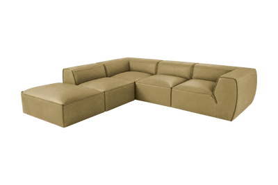 Fred Left Bumper Sectional in Marfa Olivia