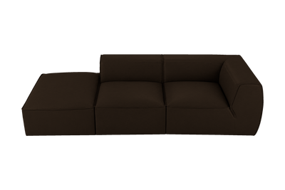 Fred Left Chaise Sofa in Marfa Charcoal