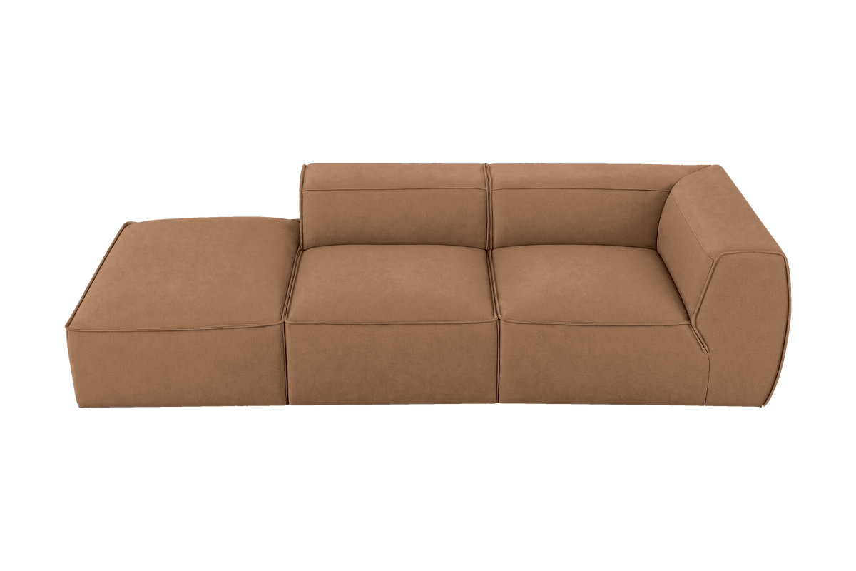Fred Left Chaise Sofa in Fresco Hazel