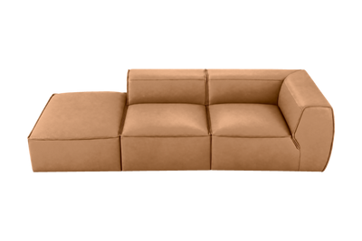 Fred Left Chaise Sofa in Dante Les Yeux