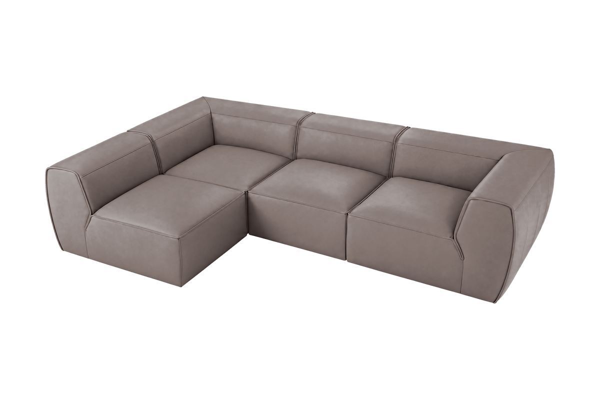Fred Left Open Sectional in Dante Cos