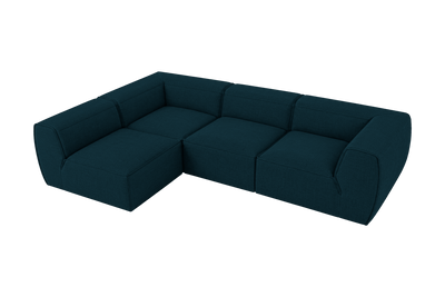 Fred Left Open Sectional in Roni Deep Lake
