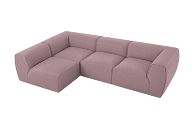 Fred Left Open Sectional in Fresco Saint-Tropez
