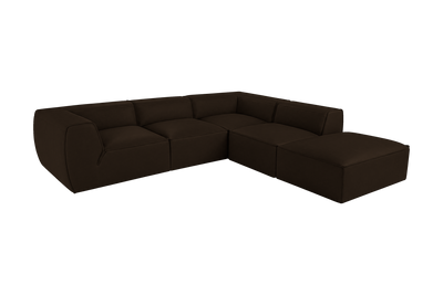 Fred Right Bumper Sectional in Marfa Charcoal