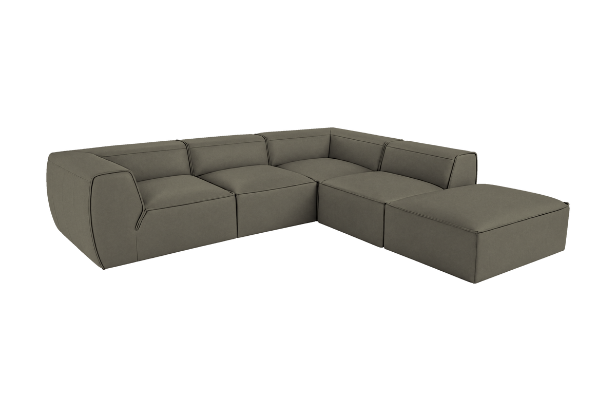 Fred Right Bumper Sectional in Felix Cos