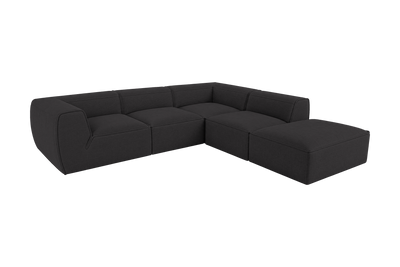 Fred Right Bumper Sectional in Roni Ember