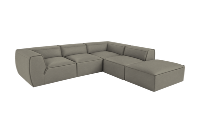 Fred Right Bumper Sectional in Felix Glace