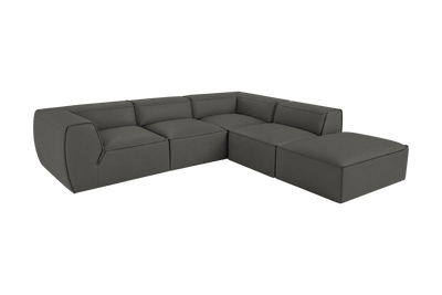 Fred Right Bumper Sectional in Felix Lola